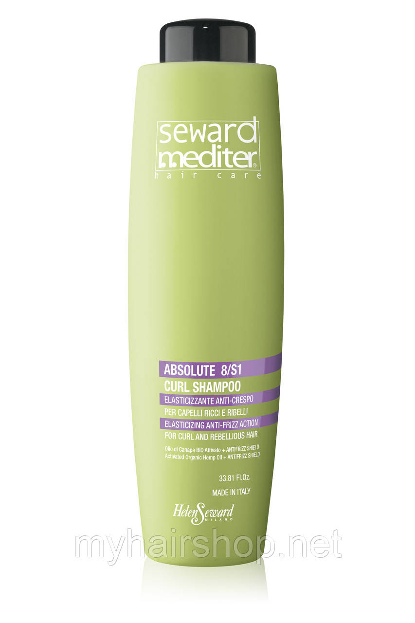 Дисциплінуючий шампунь для волосся Helen Seward Absolute 8/S1 Curl Shampoo 1000 мл