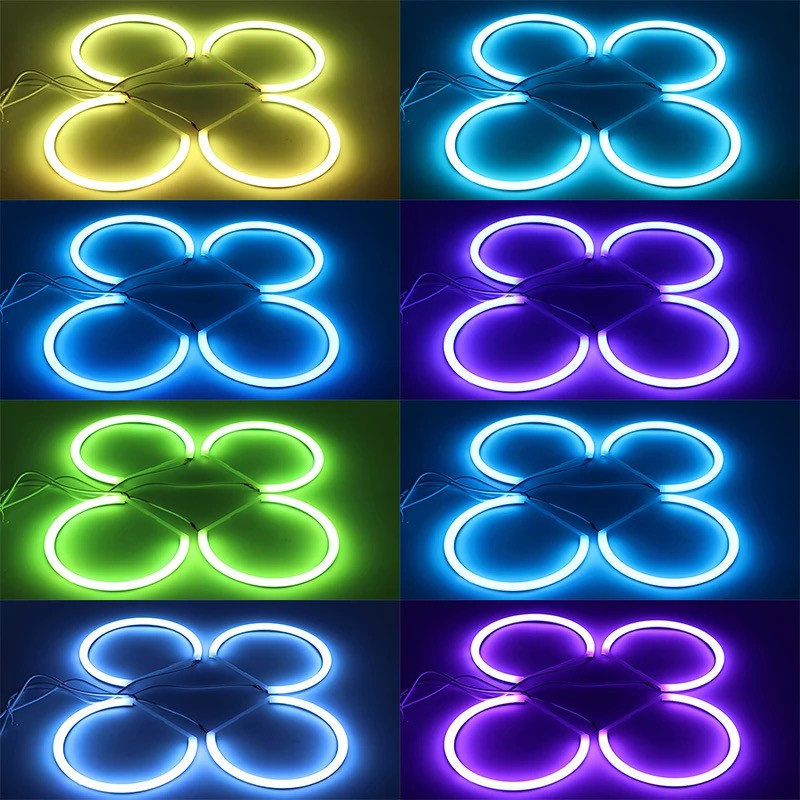 Ангельські оченята LED RGB Cotton BMW E39 E36 E38 E46 Angel Eyes