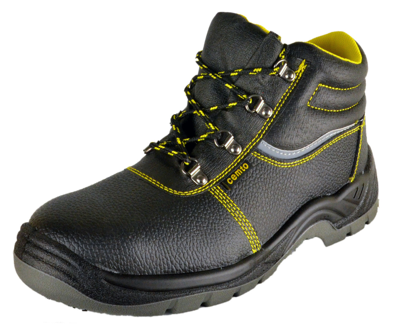 Спецвзуття черевики захисні cemto "ECO PROFI" (ECO8011) чорні 39