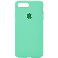 Чохол бампер силіконовий Apple Iphone 7+ iPhone 7 Plus айфон Silicone Case Колір світло-блакитний (light cyan)