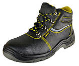 Спецвзуття черевики захисні з металевим носком cemto "ECO PROFI-M" (ECO 8012) чорні 40, фото 2