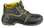 Спецвзуття черевики захисні з металевим носком cemto "ECO PROFI-M" (ECO 8012) чорні 41, фото 4