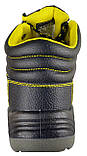 Спецвзуття черевики захисні з металевим носком cemto "ECO PROFI-M" (ECO 8012) чорні 41, фото 5