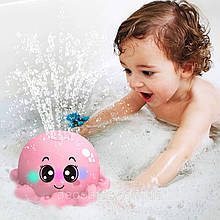 Іграшка для ванної Восьминіг з фонтаном 7017 фонтанчик іграшковий у ванну
