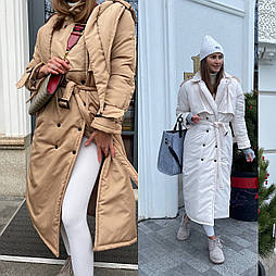 Тренч зимовий (куртка зимова) жіноча (в кольорах)
