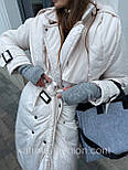 Тренч зимовий (куртка зимова) жіноча (в кольорах), фото 7