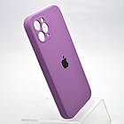 Чохол накладка Silicon Case Full Camera для iPhone 11 Pro Фіолетовий, фото 2