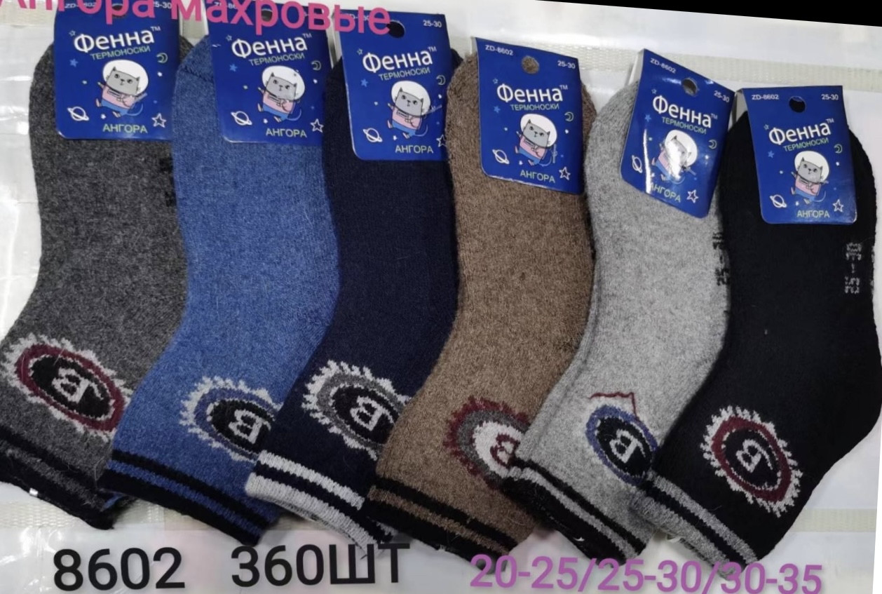 Носок зима дитячий 20-25.махра з Англорою, фото 1