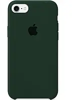 Чохол накладка бампер для Apple Iphone 7+ iPhone 7 Plus айфон Silicone Case Колір Зелений (cyprus green)