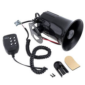 Автомобільна СГУ сирена з мікрофоном 5-тональна 40w CA-90103 "Поліція" Vitol