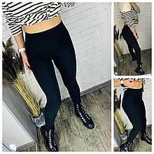 Жіночі жіночі лосини на шубі, тканина "Поліестер+Еластан" 42/48, 50/56 розмір 42/48