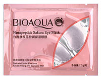 Гидрогелевые патчи для глаз BIOAQUA Nonapeptide Sakura Eye Mask, 7.5 g.