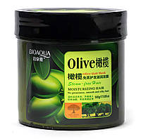 Маска для волос с оливковым маслом BIOAQUA Olive Hair Mask, 500g.