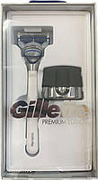 Подарочный набор Gillette Premium Edition станок + подставка