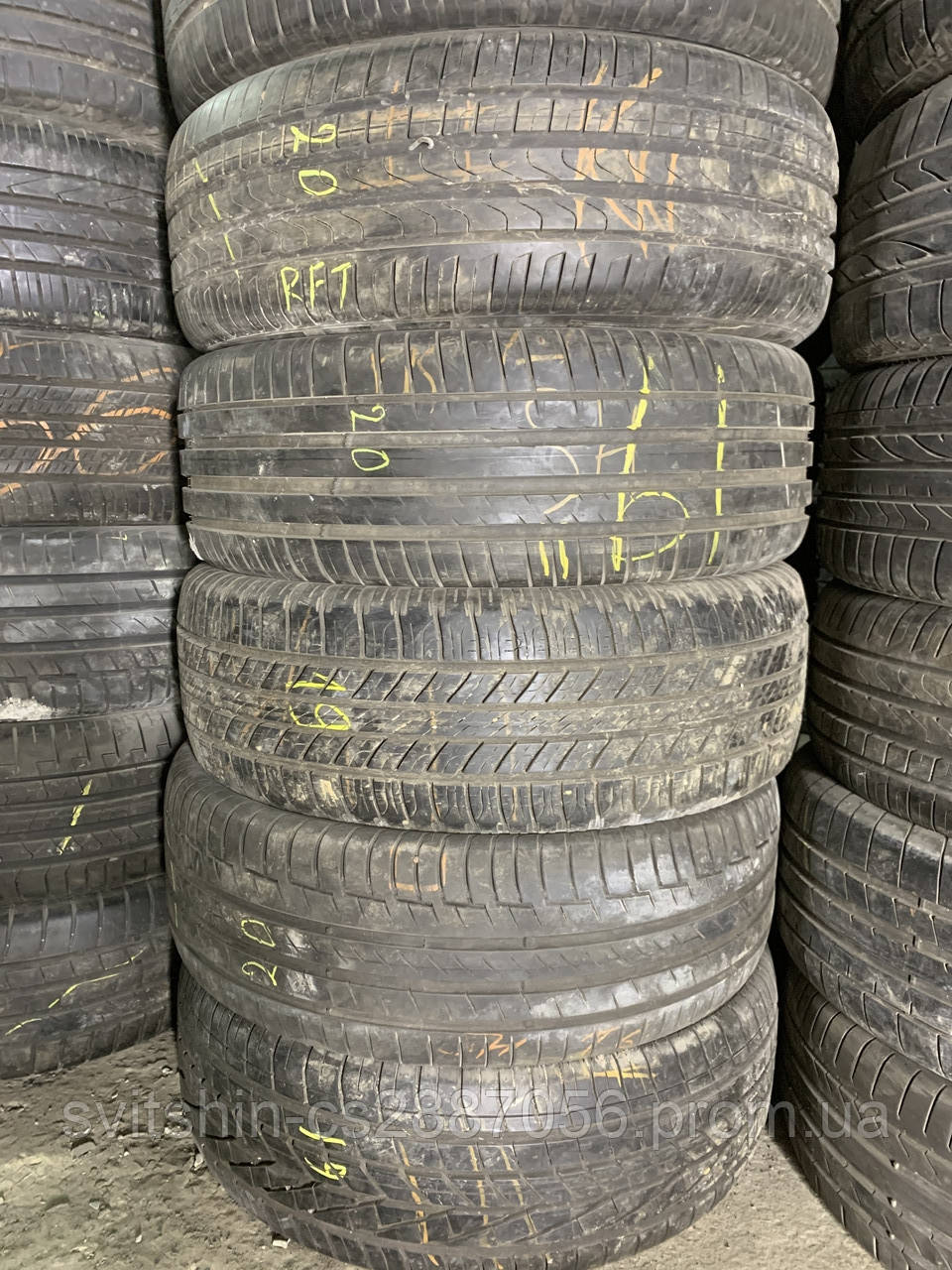 Розпаровки 235/55R19 Continental, Dunlop, Pirelli в асортименті