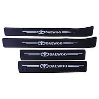 Плівка захисна на Пороги Карбон 4D Daewoo