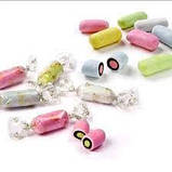 Лакричні цукерки Vicentini Gessetti Colorati Lakritz 170g, фото 2