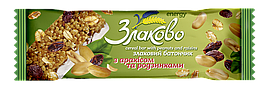 Батончики Zlakovo з арахісом і родзинками 40 г