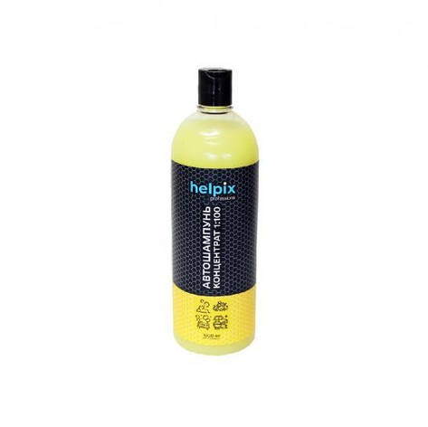 Автошампунь із воском 1:100 Helpix 1л, фото 1