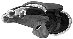 Рукавички-рукавиці хутряні мембранні Norfin AURORA BLACK (штуч.хутро / неопрен / штуч.шкіра)