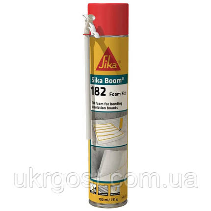 Клей-піна ручна SikaBoom-182 Foam Fix 750 мл (714776), фото 1
