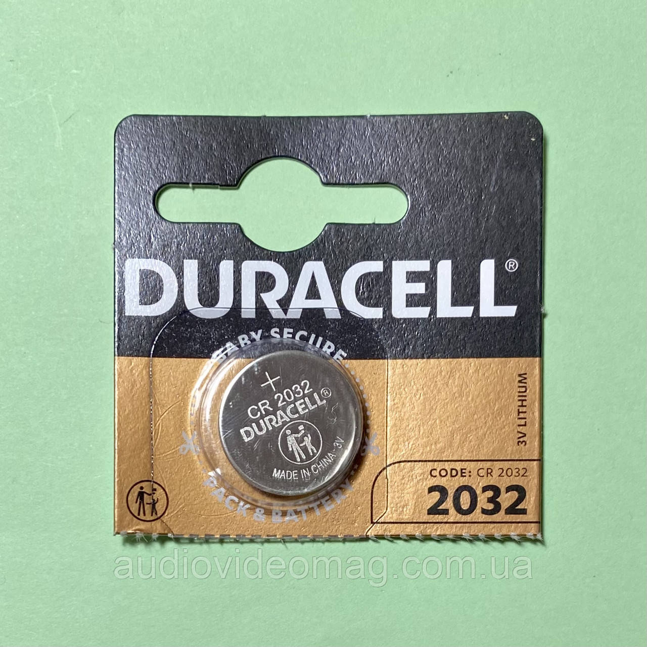 Літієва Батарейка Duracell DL/CR 2032 Lithium 3V