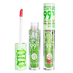 Блиск для губ глянсовий Magic Your Life Aloe Vera з проявляючим кольором LC 833