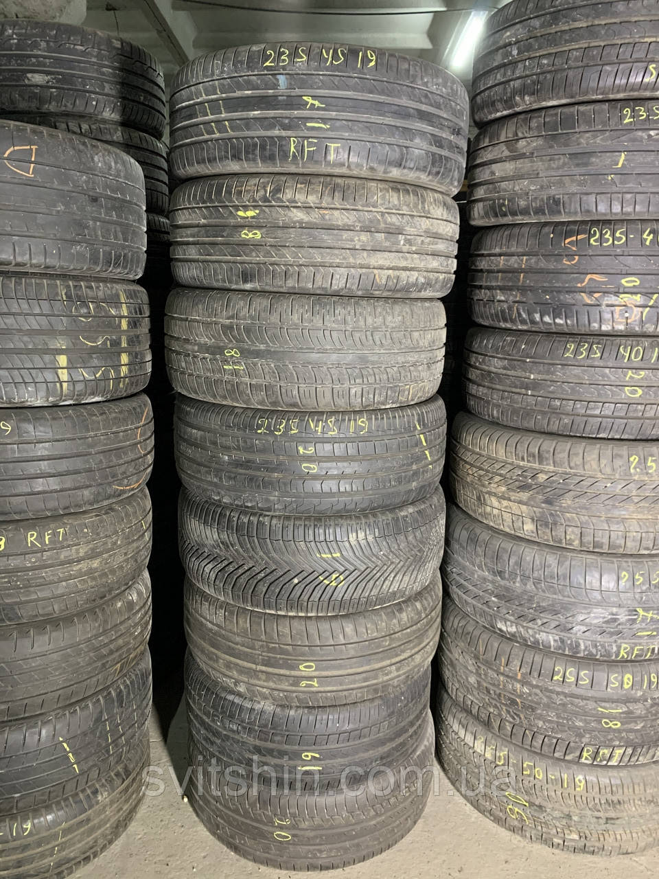 Розпаровки 235/45R19 Continental, Pireli, Toyo в асортименті, фото 1