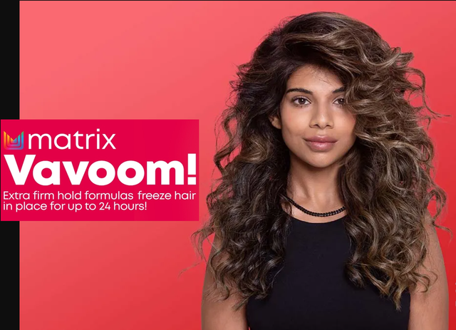 Matrix Vavoom для надання об'єму волоссю Банер Matrix Vavoom