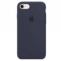 Чохол накладка бампер для Apple Iphone 8+ iPhone 8 Plus айфон Silicone Case Колір Синій (midnight blue)