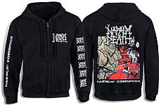 Толстовка на змійці NAPALM DEATH Harmony Corruption