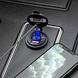 Адаптер живлення Type C PD QC 3.0 (12В - 32В) + ВОЛЬТМЕТР / Швидка зарядка USB / Автомобільний зарядний пристрій, фото 5