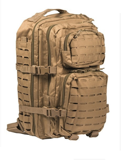 Рюкзак MIL-TEC ASSAULT BACKPACK 36л 14002705 койот перфорація