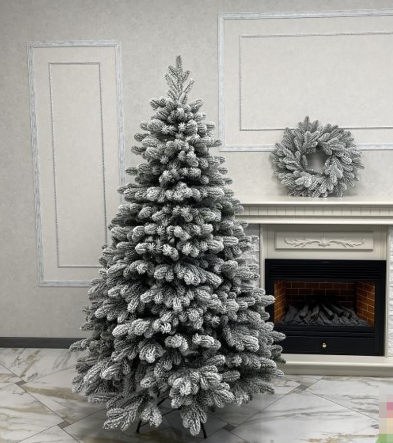 Ялинка Еліт засніжена штучна лита 1.2м, фото 1