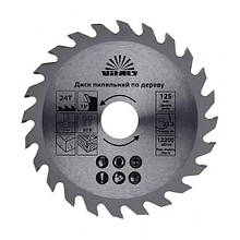 Диск пиляльний Vitals по дереву 125x22.2, ATB 24