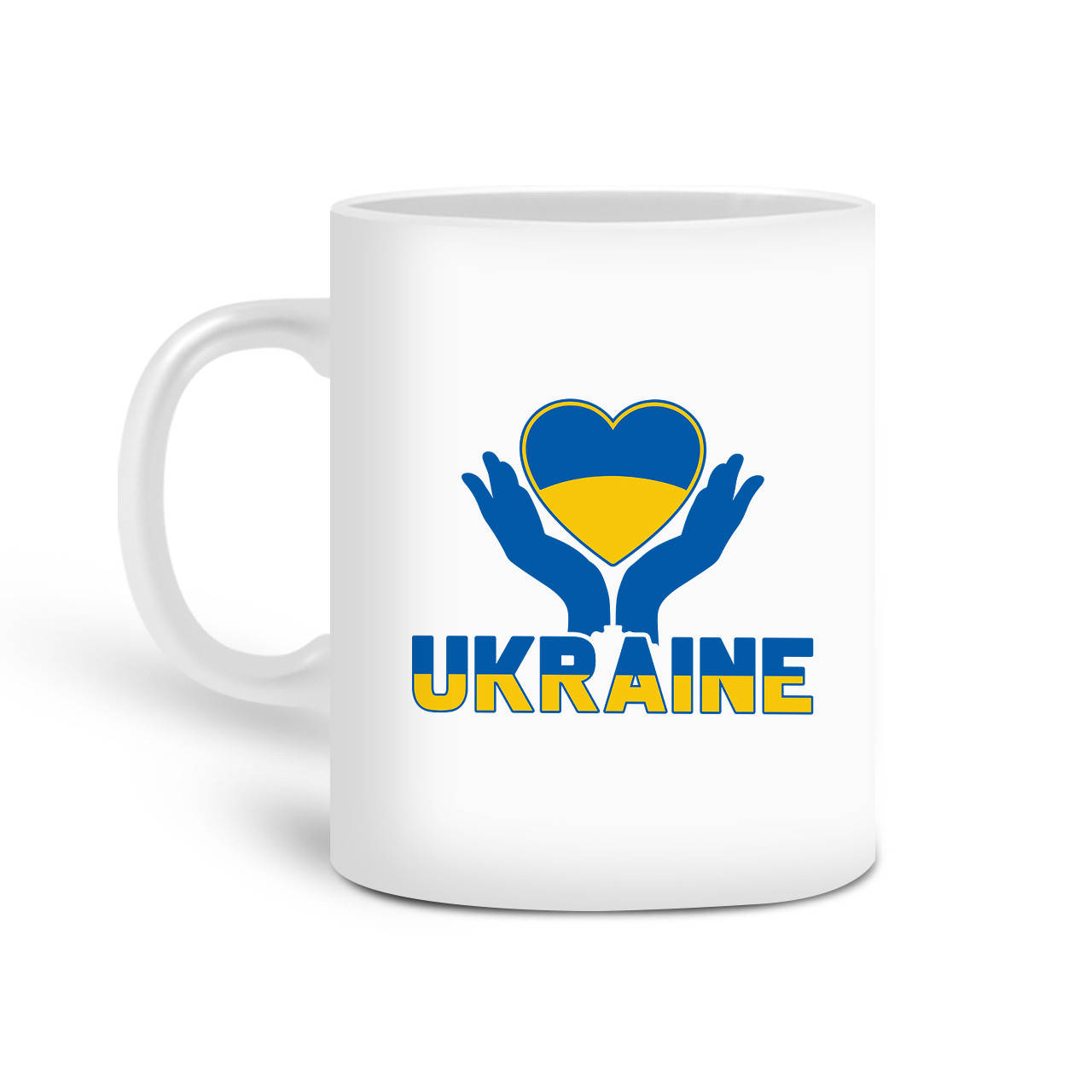 

Кружка Украина (Ukraine) 330 мл Чашка Керамическая (20259-3687), Белый