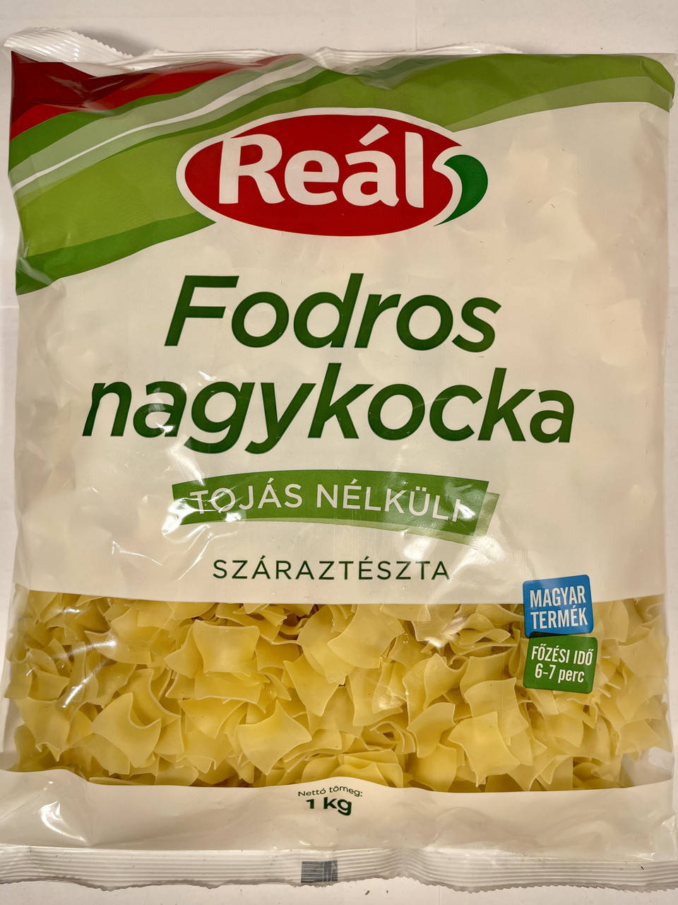 

Макаронные изделия "Свернутый большой куб" Real Fodros Nagykocka 1 кг Венгрия