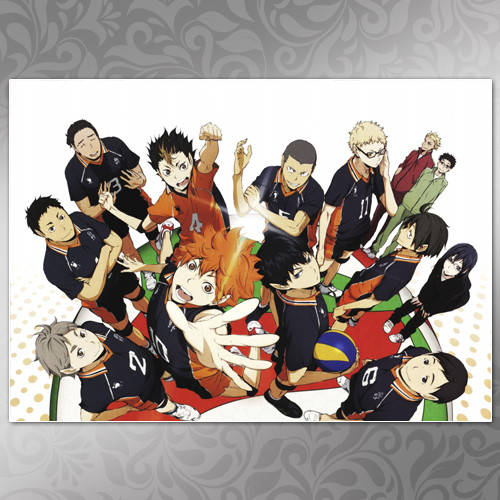 

Плакат Аниме Haikyuu! 07
