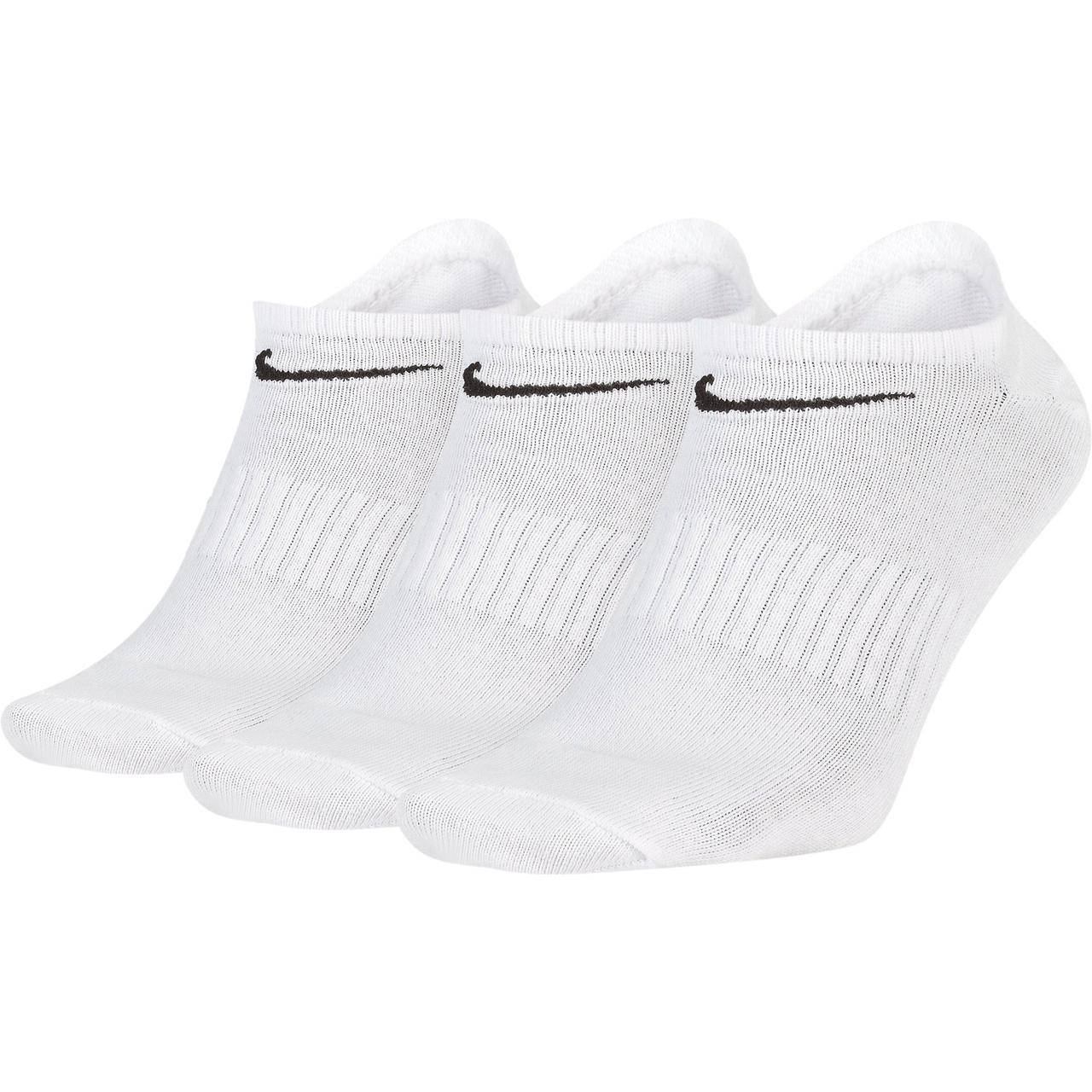 

Носки Nike Everyday Lightweight No Show 3-pack 38-42 White SX7678-100