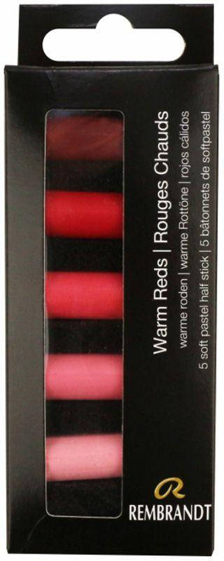 

Набор сухой мягкой пастели Rembrandt, Теплые красные, 5шт, кар.коробка, Royal Talens