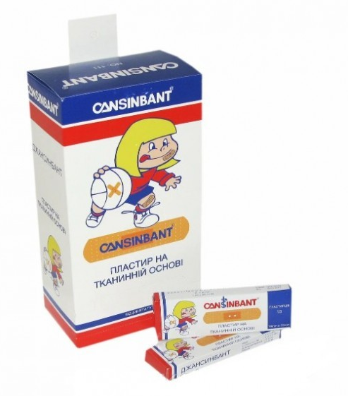

Пластырь на тканевой основе ТМ Cansinbant