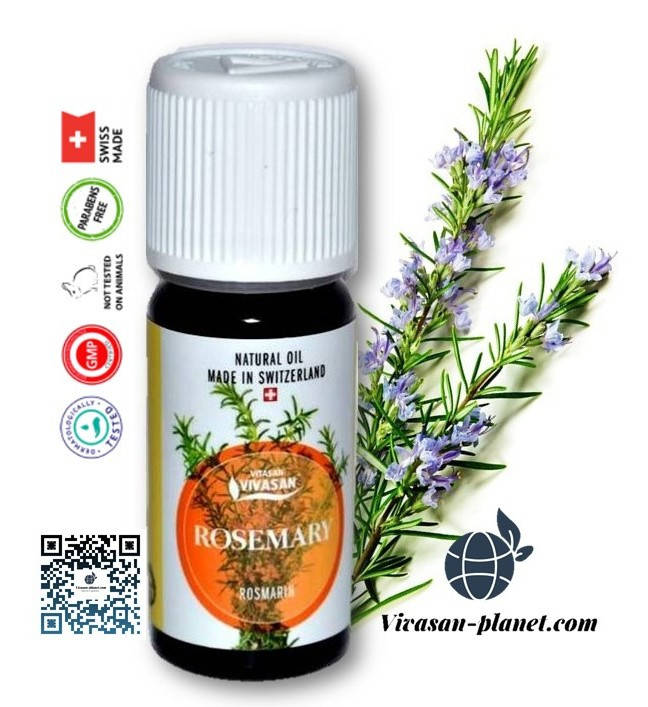 

Эфирное масло Розмарин Вивасан натуральное, Швейцария / Rosemary