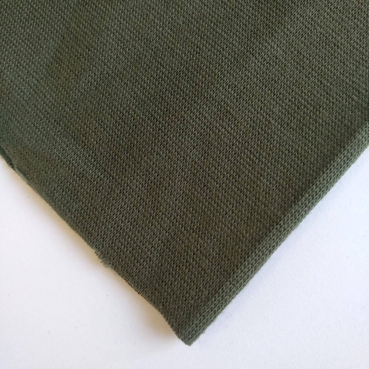 

Трикотаж рибана Хаки, ширина 160см.