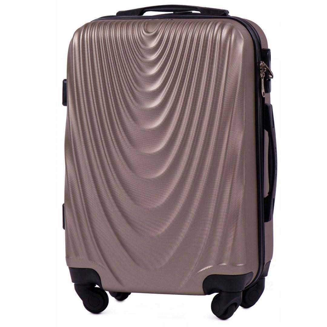 

Чемодан Wings 304  (S) ручная кладь на 4 колесах Шампань