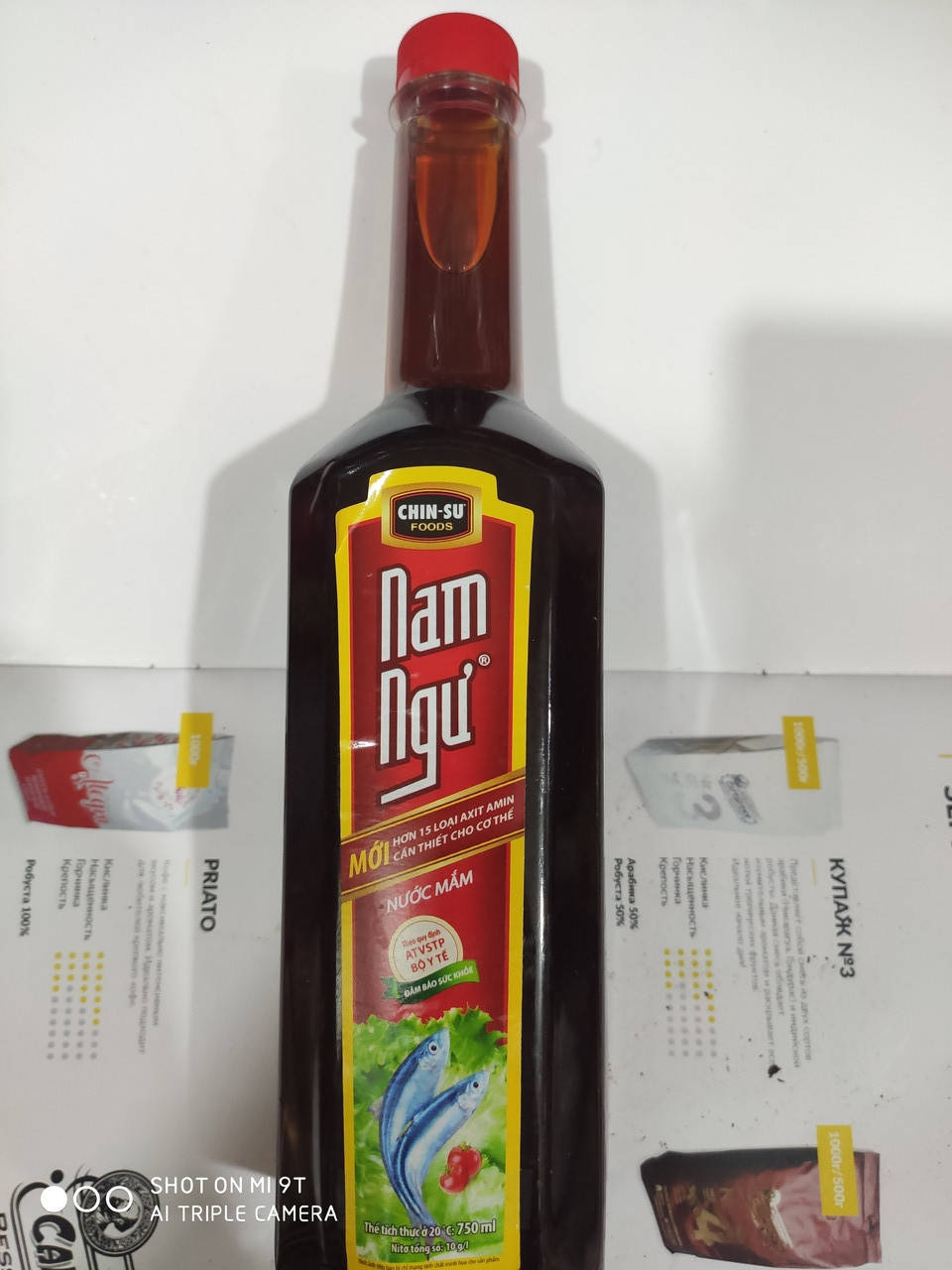 

Соус рыбный Chin-su Nam Ngu 750 мл