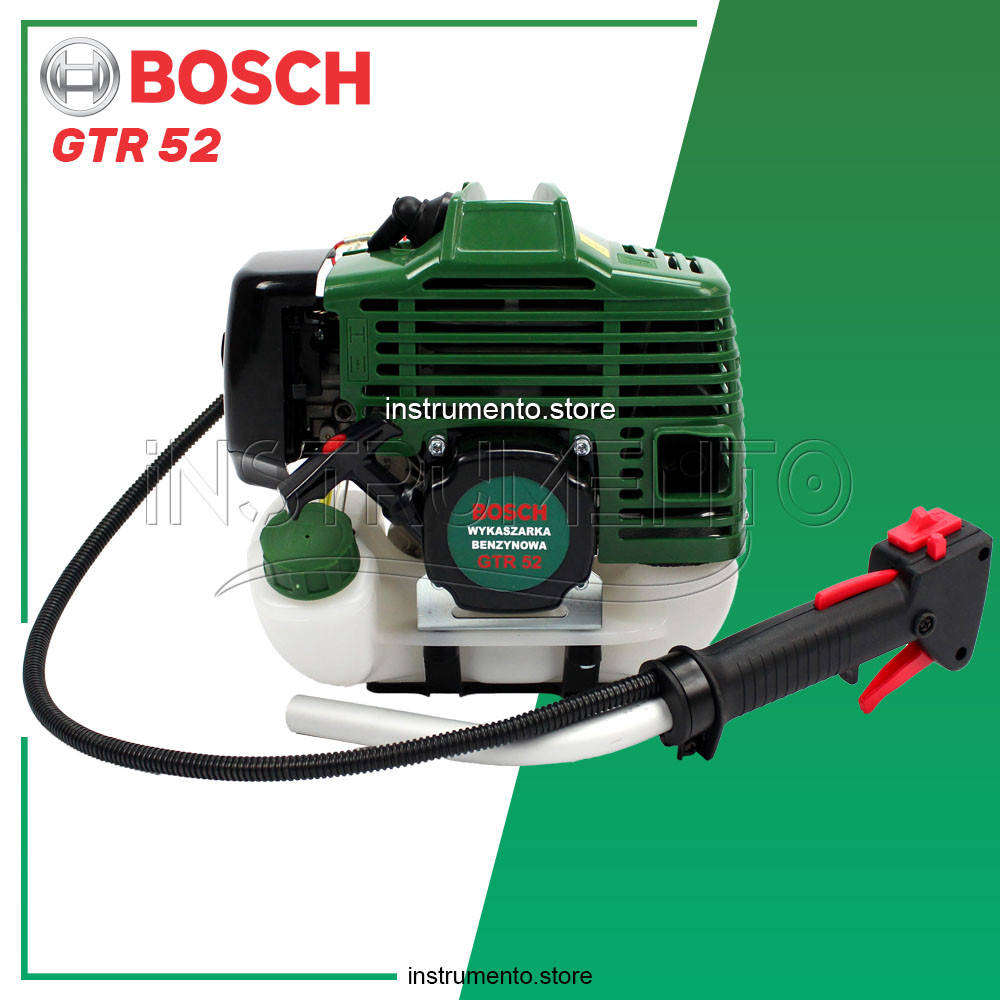 

Мощь! Мотокоса Bosch GTR 52 (5.2 кВт, 2-х тактный) Комплектация "VIP". Бензокоса Бош, кусторез, триммер