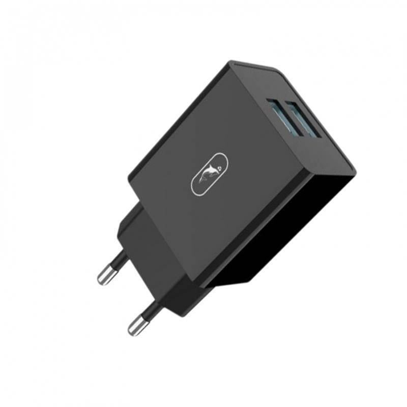 

Зарядное устройство SkyDolphin SC30 (2USB, 2.1A) Black (MZP-000169), Черный
