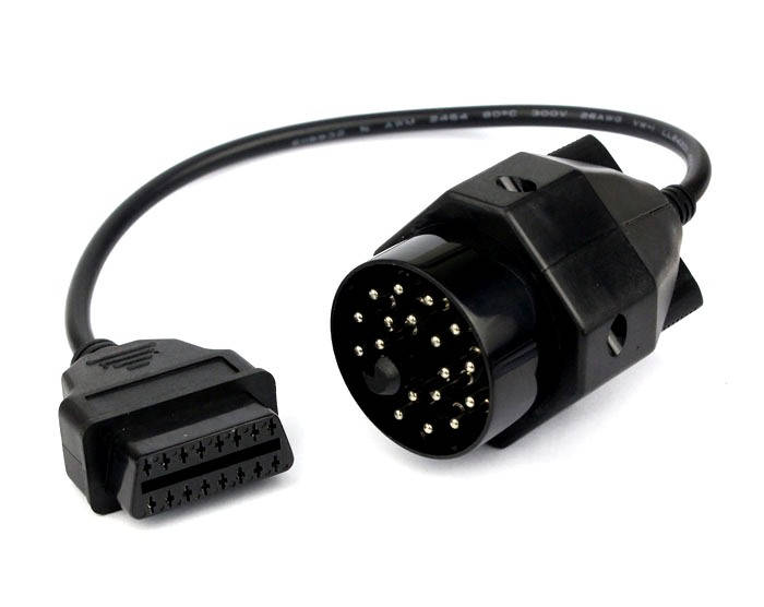 

Диагностический переходник для BMW с 20 pin на OBD2 16 pin