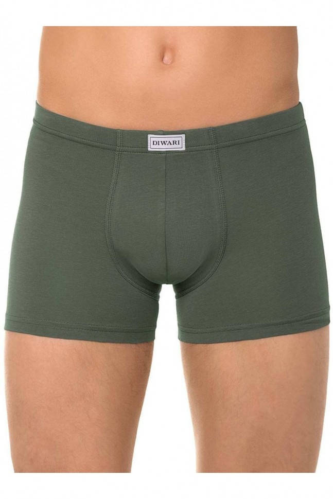 

Трусы мужские DiWaRi Basic Shorts MSH 127, S (78,82), olive green