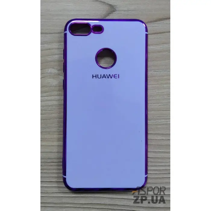 

Чехол-накладка для Huawei Honor 9 Lite цветной с окантовкой- фиолетовый